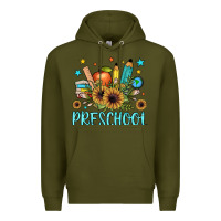 Army Green preschool Premium Hoodie - JahusDesignShop