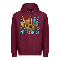 Burgundy preschool Premium Hoodie - JahusDesignShop