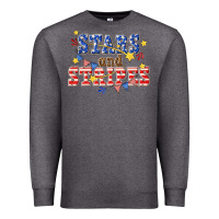 Charcoal Heather stars and striper billie wilder Premium Sweatshirt - texasbilliewilder