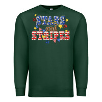 Sports Green stars and striper billie wilder Premium Sweatshirt - texasbilliewilder