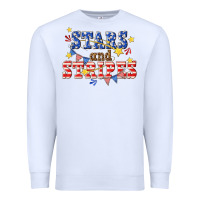White stars and striper billie wilder Premium Sweatshirt - texasbilliewilder