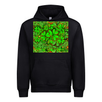 Black shamrock bomb Urban Hoodie - AdoDesignShop