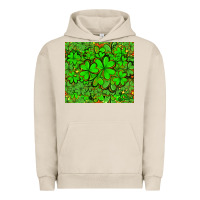 Pigment French Oak shamrock bomb Urban Hoodie - AdoDesignShop