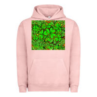 Pigment Salmon shamrock bomb Urban Hoodie - AdoDesignShop