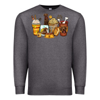 Charcoal Heather labrador retriever coffee cups Premium Sweatshirt - Zillion Design Studio