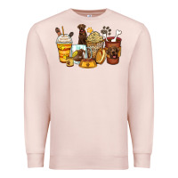 Pale Pink labrador retriever coffee cups Premium Sweatshirt - Zillion Design Studio