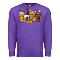 Purple labrador retriever coffee cups Premium Sweatshirt - Zillion Design Studio