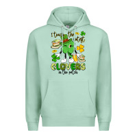 Seafoam i teach the cutest clovers in the patch Premium Hoodie - Artiststas