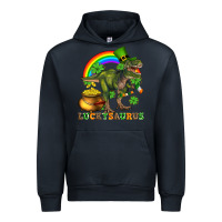 Navy luckysaurus and st patricks Urban Hoodie - AdoDesignShop