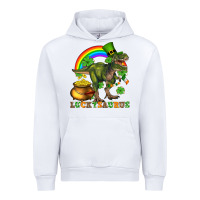 White luckysaurus and st patricks Urban Hoodie - AdoDesignShop