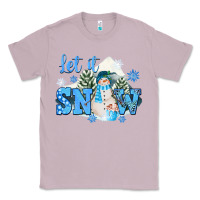 Lilac let it snow christmas Classic Tee - FaDigitalArtStudio