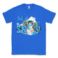 True Royal let it snow christmas Classic Tee - FaDigitalArtStudio
