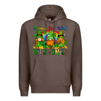 Coffee shamrockin with my gnomies Premium Hoodie - Artiststas