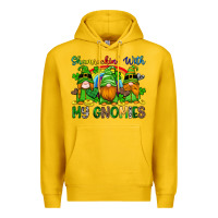 Lemon shamrockin with my gnomies Premium Hoodie - Artiststas