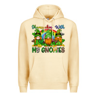 Pina Colada shamrockin with my gnomies Premium Hoodie - Artiststas