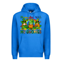 True Royal shamrockin with my gnomies Premium Hoodie - Artiststas