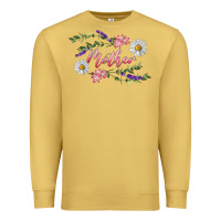Antique Gold floral mother Premium Sweatshirt - RanaPortraitStore