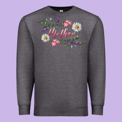 Premium Sweatshirt floral mother