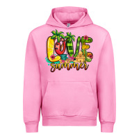 Fuchsia Pink love summer Urban Hoodie - Jasminsmagicworld
