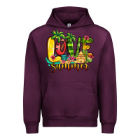 Mauve Wine love summer Urban Hoodie - Jasminsmagicworld