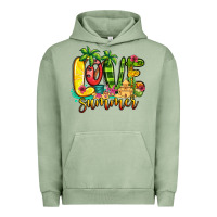 Pigment Oil Green love summer Urban Hoodie - Jasminsmagicworld