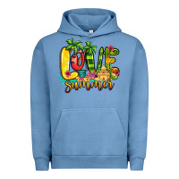 Pigment Pebble Blue love summer Urban Hoodie - Jasminsmagicworld