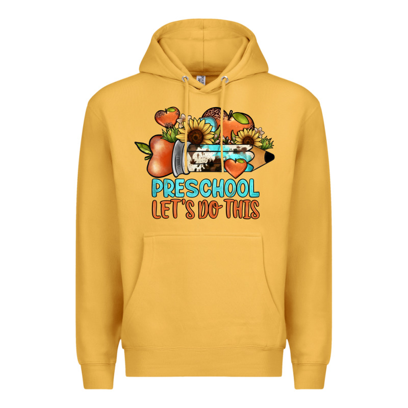 Preschool Let's Do This Premium Hoodie by JahusDesignShop | Teevron