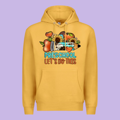 Preschool Let's Do This Premium Hoodie Designed By Jahusdesignshop