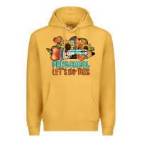Mustard preschool let's do this Premium Hoodie - JahusDesignShop