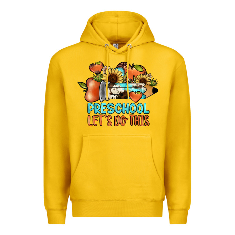 Preschool Let's Do This Premium Hoodie by JahusDesignShop | Teevron
