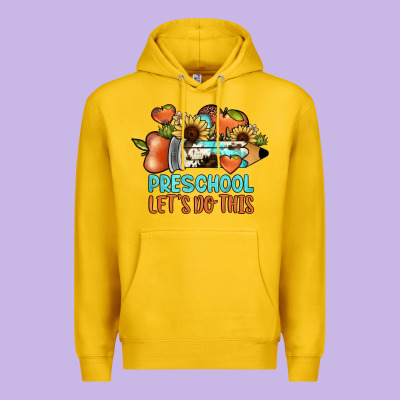 Preschool Let's Do This Premium Hoodie Designed By Jahusdesignshop