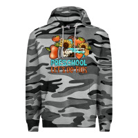 Slate Camo preschool let's do this Premium Hoodie - JahusDesignShop