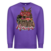 Mother's Day Mama Bear Wıth Bandana And Glasses Premium Sweatshirt | Teevron