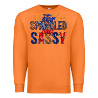 Carrot star spangled and sassy billie wilder Premium Sweatshirt - texasbilliewilder