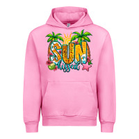 Fuchsia Pink sun kissed summer Urban Hoodie - Jasminsmagicworld