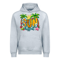 Heather Grey sun kissed summer Urban Hoodie - Jasminsmagicworld