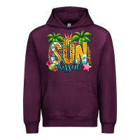 Mauve Wine sun kissed summer Urban Hoodie - Jasminsmagicworld