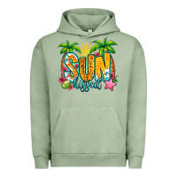 Pigment Oil Green sun kissed summer Urban Hoodie - Jasminsmagicworld