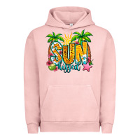 Pigment Salmon sun kissed summer Urban Hoodie - Jasminsmagicworld