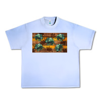 Dinosaur Triceratops Sippy Cup Urban Heavy Tee | Teevron