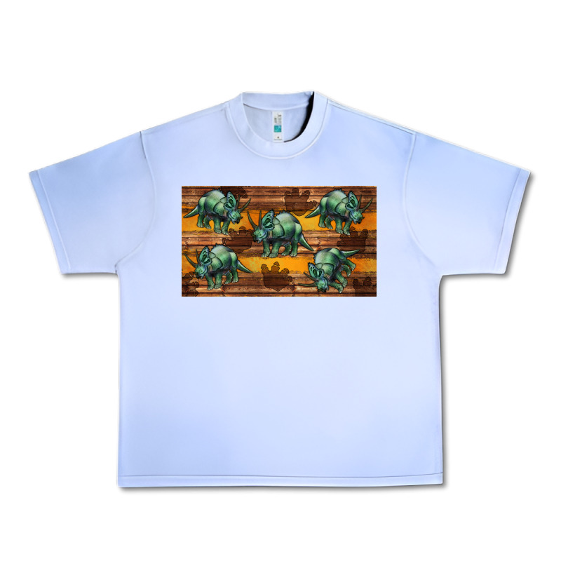 Dinosaur Triceratops Sippy Cup Urban Heavy Tee by Artiststas | Teevron