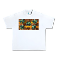 White dinosaur triceratops sippy cup Urban Heavy Tee - Artiststas