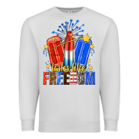Dove Grey tastes like freedom popsicles billie wilder Premium Sweatshirt - texasbilliewilder