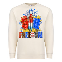 Sandshell tastes like freedom popsicles billie wilder Premium Sweatshirt - texasbilliewilder