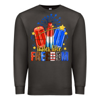 Smoke tastes like freedom popsicles billie wilder Premium Sweatshirt - texasbilliewilder
