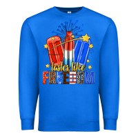 True Royal tastes like freedom popsicles billie wilder Premium Sweatshirt - texasbilliewilder