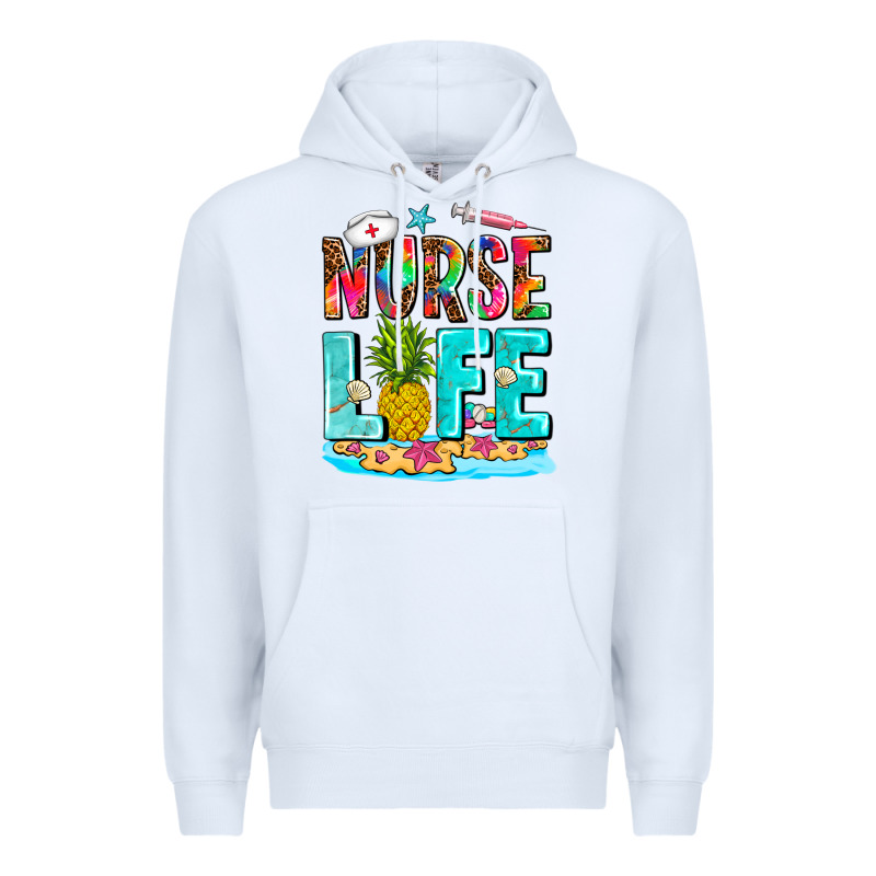 Nurse Life Summer Premium Hoodie by AdoDesignShop | Teevron
