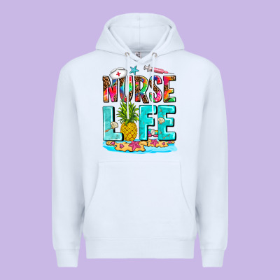 Nurse Life Summer Premium Hoodie Designed By Adodesignshop