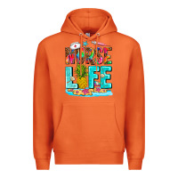 Carrot nurse life summer Premium Hoodie - AdoDesignShop
