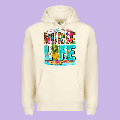 Nurse Life Summer Premium Hoodie Designed By Adodesignshop